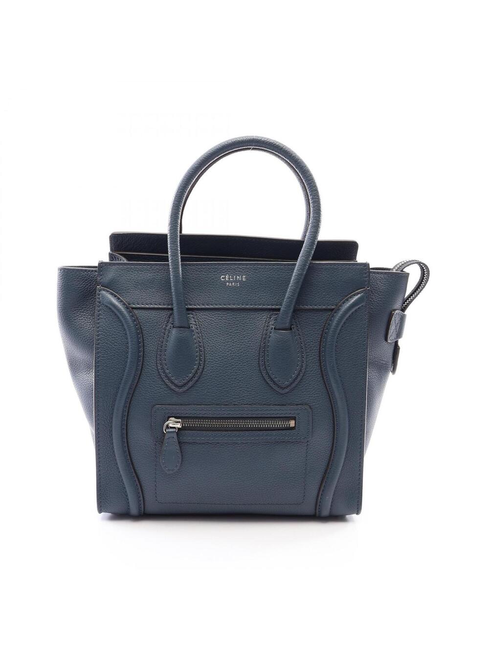 Celine Luggage Micro Shopper Tote Hand #351721C13B